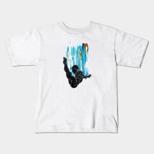 Springboard Diver, Platform Diving Kids T-Shirt